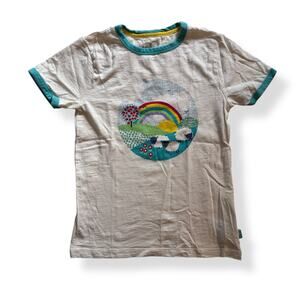 Little Bird rainbow sheep ringer tee